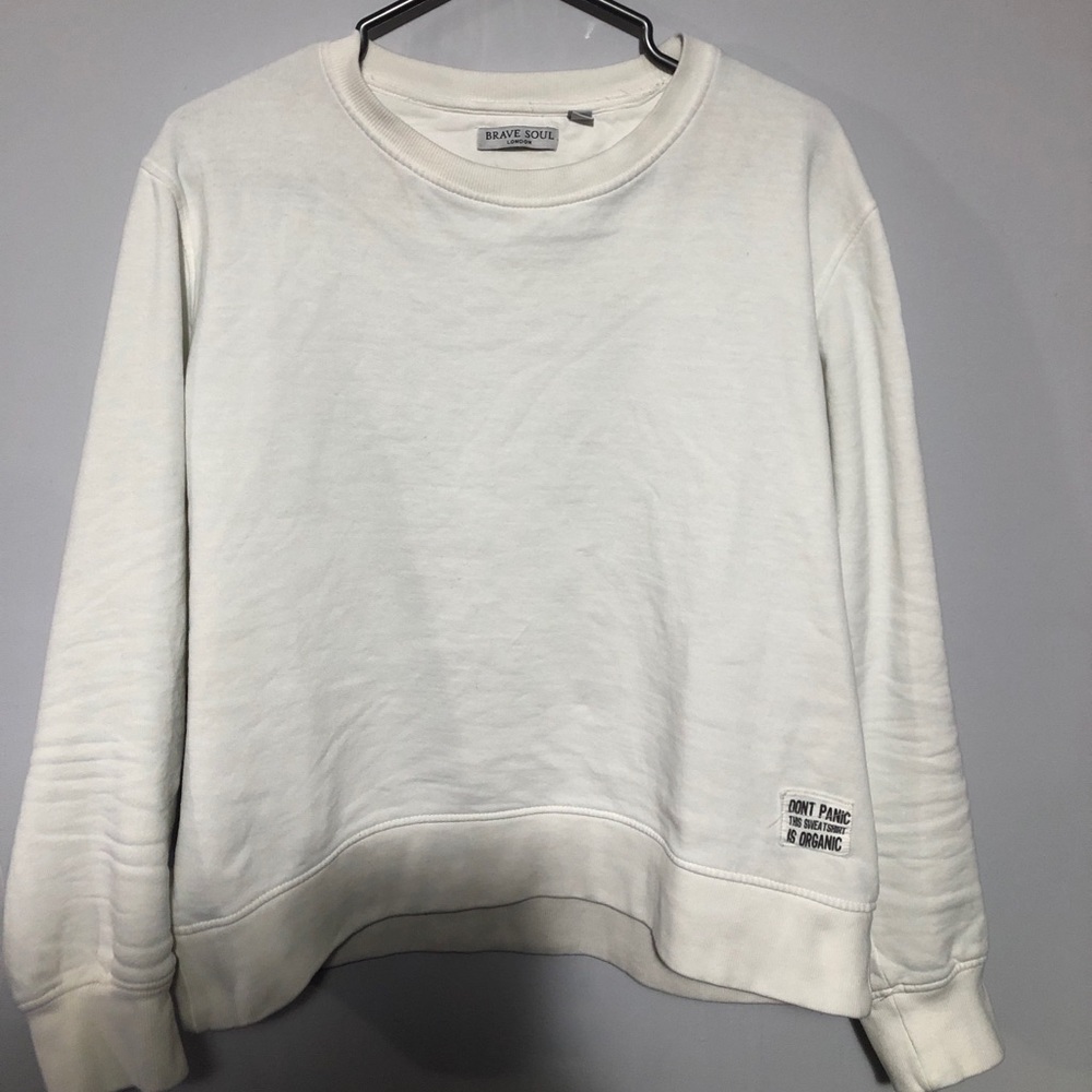 ASOS - Brave Soul Cropped Crewneck